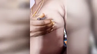 Tamil Aunty Slowly Removing Her Saree Revealing Everything Bare