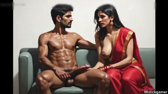 Unsatisfied Wife Cheating With College Boy While Husband At Work