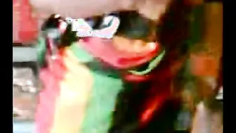 Horny Aunty In Silk Saree Showing Off Curves And Touching Me