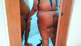 Curvy Married Aunty Sneaking With Neighbor While Hubby Is Away