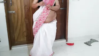 Rich Pakistani Aunty In Saree Getting Fucked By Neighbor Guy