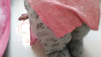 Tamil Aunty Stuck Under Table Gets Fucked Hard From Behind Help