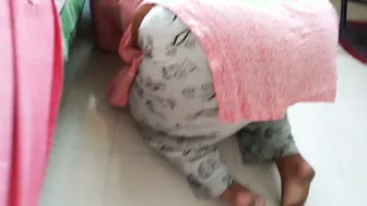 Tamil Aunty Stuck Under Table Gets Fucked Hard From Behind Help