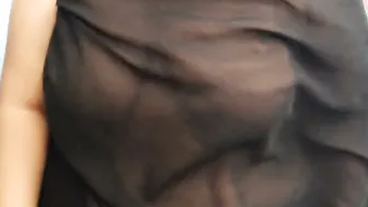 Neighbor Aunty Showing Off Her Tits Seducing Young Worker Guy
