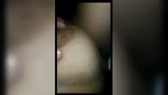 Neighbor Aunty Playing With Her Pussy And Big Boobs On Camera