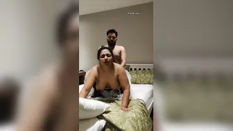 Busty Aunty Riding Owner Cock Doggy Style For Extra Rent Money