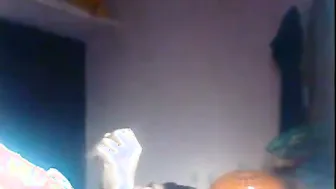Tamil Aunty Enjoying Her Husband Cousin Cock In Her Bedroom