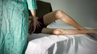 Pounding My Curvy Maid Aunty's Thick Ass In Her Bedroom Today