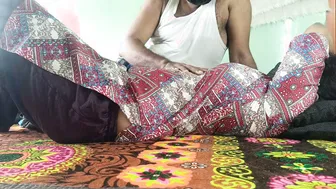 Aunty Showing Her Cute Breasts Getting Touched And Squeezed Hard