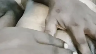 Village Aunty Getting Oiled Up Massaged And Fingered After Sex