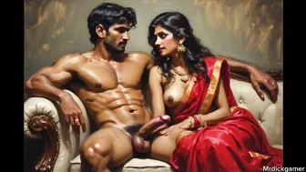 Busty Indian Wife Getting Pounded By Young Stud In Bedroom