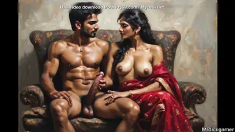 Busty Indian Wife Getting Pounded By Young Stud In Bedroom