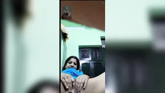 Shy Married Woman Doing Private Nude Show For Her Lover Today