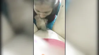 Married Woman Giving Sloppy Blowjob Caught On Hidden Camera