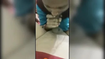 Married Woman Giving Sloppy Blowjob Caught On Hidden Camera