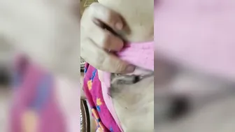 Mature Indian Aunty Spreading Her Pussy For Me On Camera