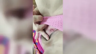 Mature Indian Aunty Spreading Her Pussy For Me On Camera