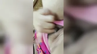 Mature Indian Aunty Spreading Her Pussy For Me On Camera