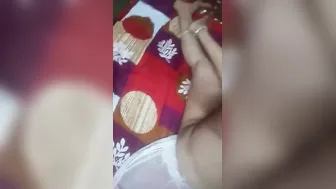 Fair Skinned Aunty Making Nude Video And Stripping For Money