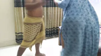 Busty Neighbor Aunty Riding Me Hard In Her Apartment All Alone