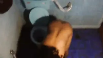 Mallu Aunty Bathing Naked And Washing Herself While I Watch Her