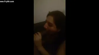 Pakistani Aunty Giving Sloppy Blowjob With Dirty Hindi Talking