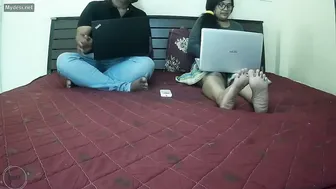 Married Bhabhi Playing Naughty Aunty Role Getting Pounded Hard