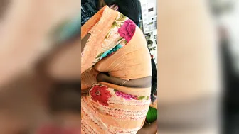 My Aunty Shaking Her Sexy Wide Hips And Teasing Me With Her Body