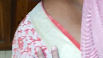 Aunty Sweeping House Getting Caught And Fucked By Neighbor Boy