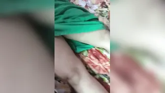 Desi Aunty Spreading Her Legs Wide Showing Off Wet Pussy Lips