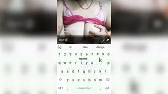 Madhu Aunty Stripping And Teasing Live On Video Call For Fans