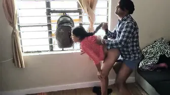 Slim Married Aunty Getting Fucked Hard By Local Village Guy