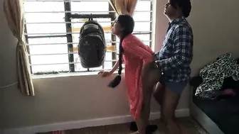 Slim Married Aunty Getting Fucked Hard By Local Village Guy