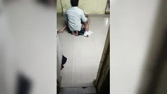 Married Aunty Cheating With Neighbor Fucking Hard Behind Doors