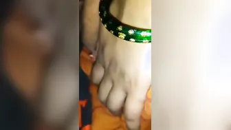 Desi Married Woman Nursing Her Man Like A Good Caring Wife
