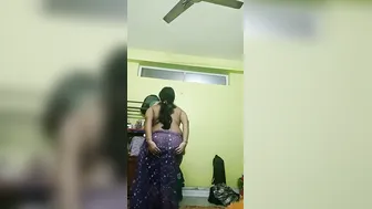 Naughty Aunty Dancing Completely Naked For Her Secret Lover
