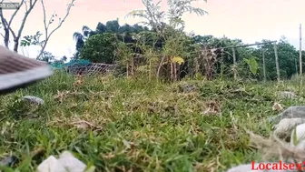 Local Aunty Giving Outdoor Quickie Behind Abandoned Building