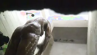 Thick Ass Aunty Getting Wet And Wild In Steamy Shower Fuck