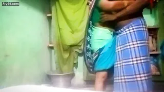 Indian Married Aunty Bent Over Taking Backshots In The Afternoon
