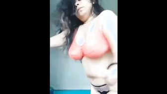 Desi Aunty Stripping Saree Revealing Everything On Camera Tonight