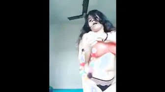 Desi Aunty Stripping Saree Revealing Everything On Camera Tonight