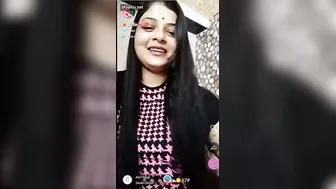 Busty Aunty Stripping Naked On Cam Showing Off Her Huge Melons