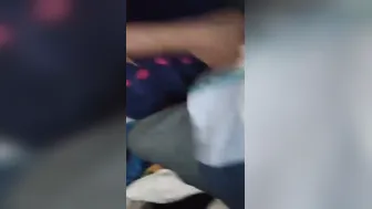 Tamil Aunty Stroking My Hard Cock Until I Explode On Her Hands