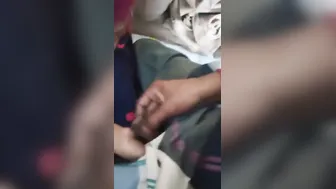 Tamil Aunty Stroking My Hard Cock Until I Explode On Her Hands