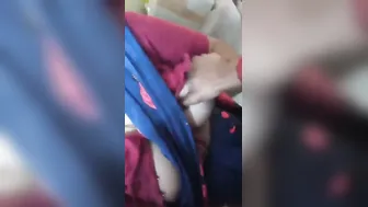 Tamil Aunty Stroking My Hard Cock Until I Explode On Her Hands