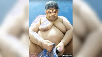 Tamil Bbw Aunty With Huge Tits Playing Live On Webcam For Me
