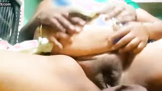 Village Aunty Getting Fucked Rough In Bedroom Moaning Loud