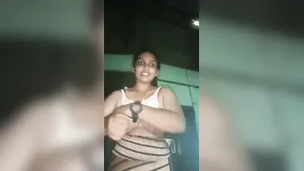 Busty Mallu Aunty Sucking Cock Like A Hungry Slut On Her Knees