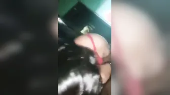 Busty Mallu Aunty Sucking Cock Like A Hungry Slut On Her Knees