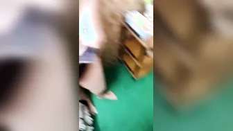 Busty Aunty Letting Client Squeeze Her Tits During Hookup